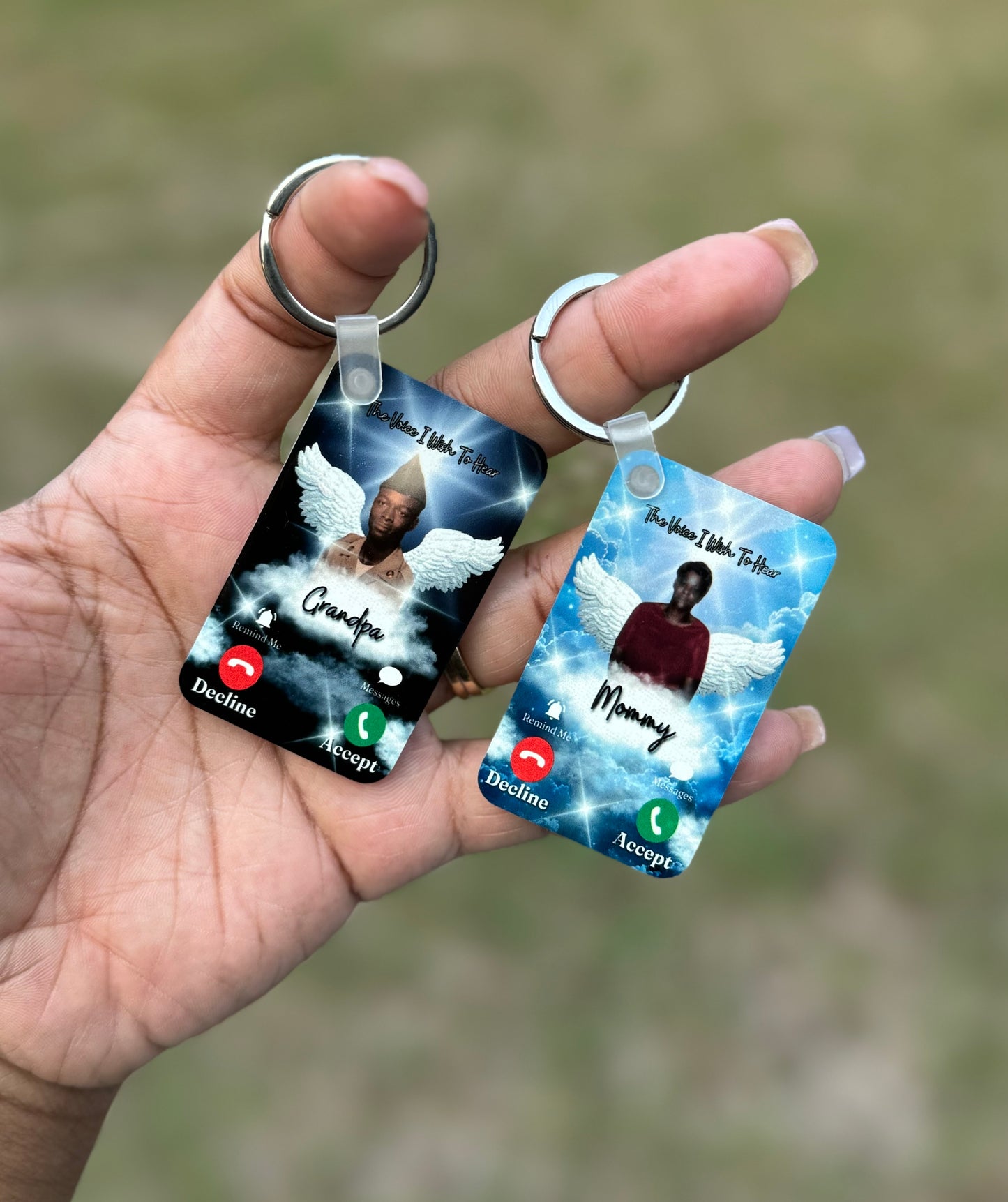 Personalized Memorial Keychains