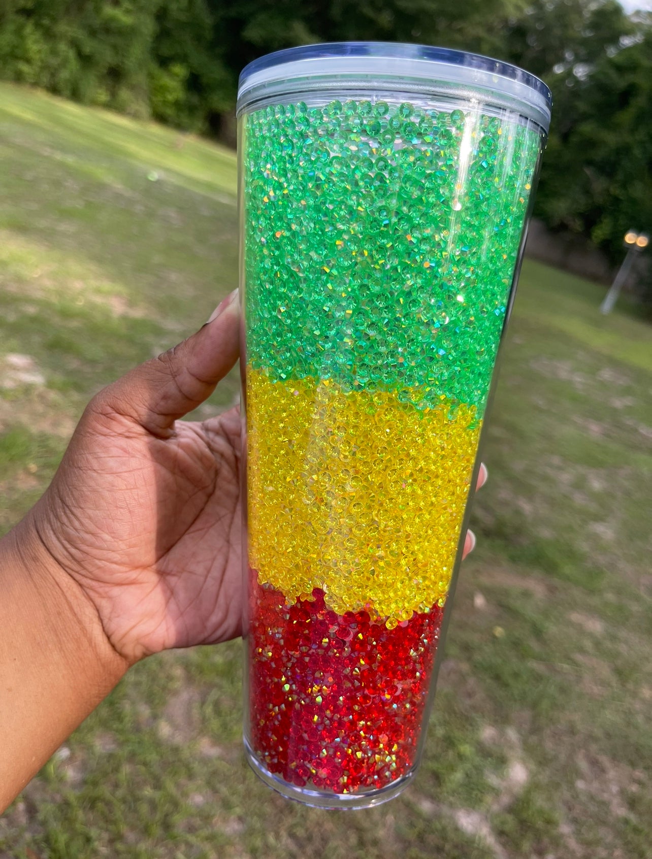 Juneteenth Rhinestone Cup (only)