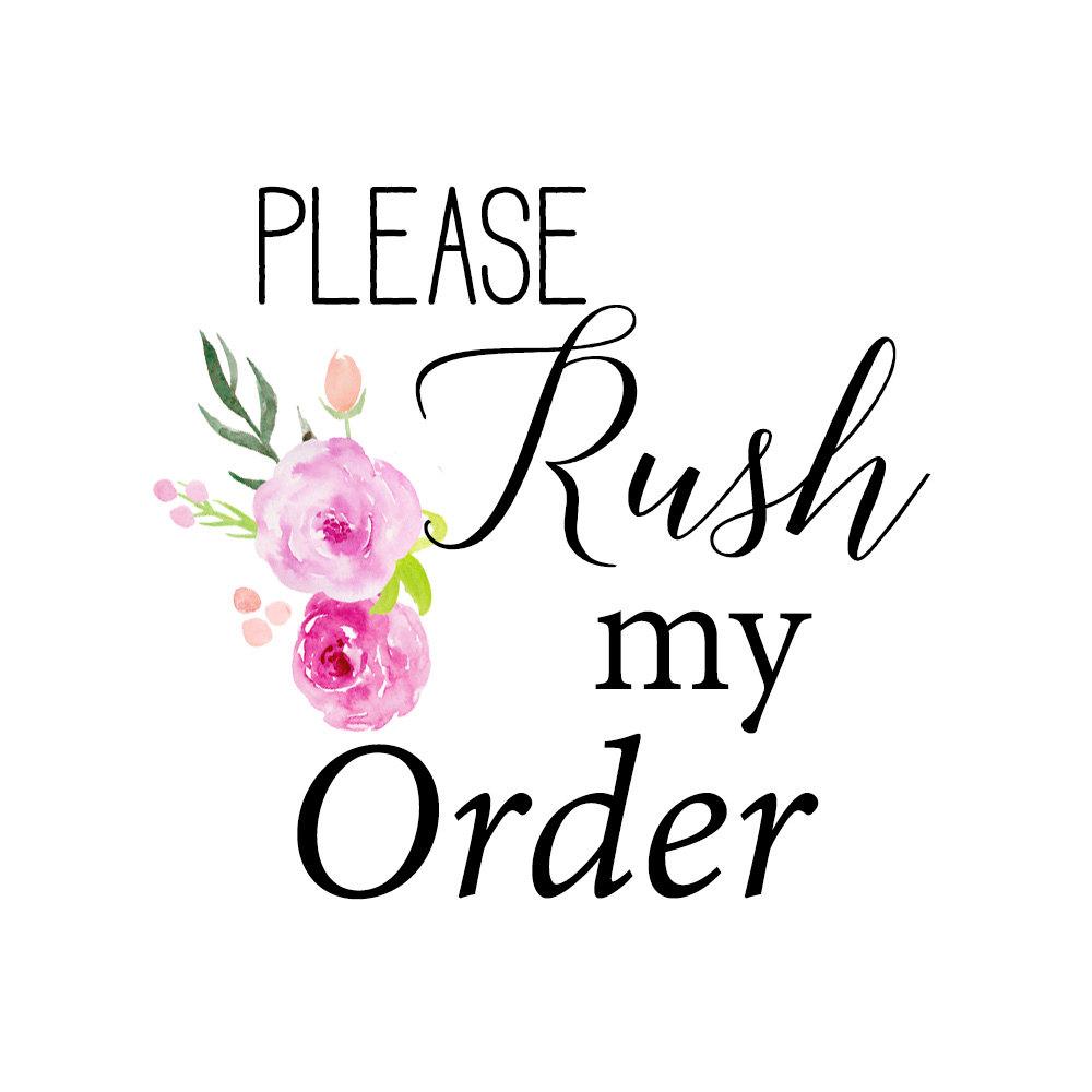 Rush Order - 5 days